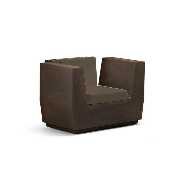 fauteuil-big-cut-plust taupe tissus taupe