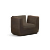 fauteuil-big-cut-plust taupe tissus taupe