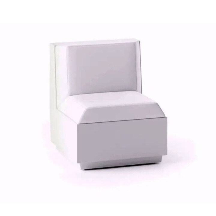 Assise de canapé - BIG CUT - Plust blanc sky blanc