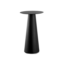 Mange debout avec plateau HPL - FURA - PLUST perle noir plateau noir