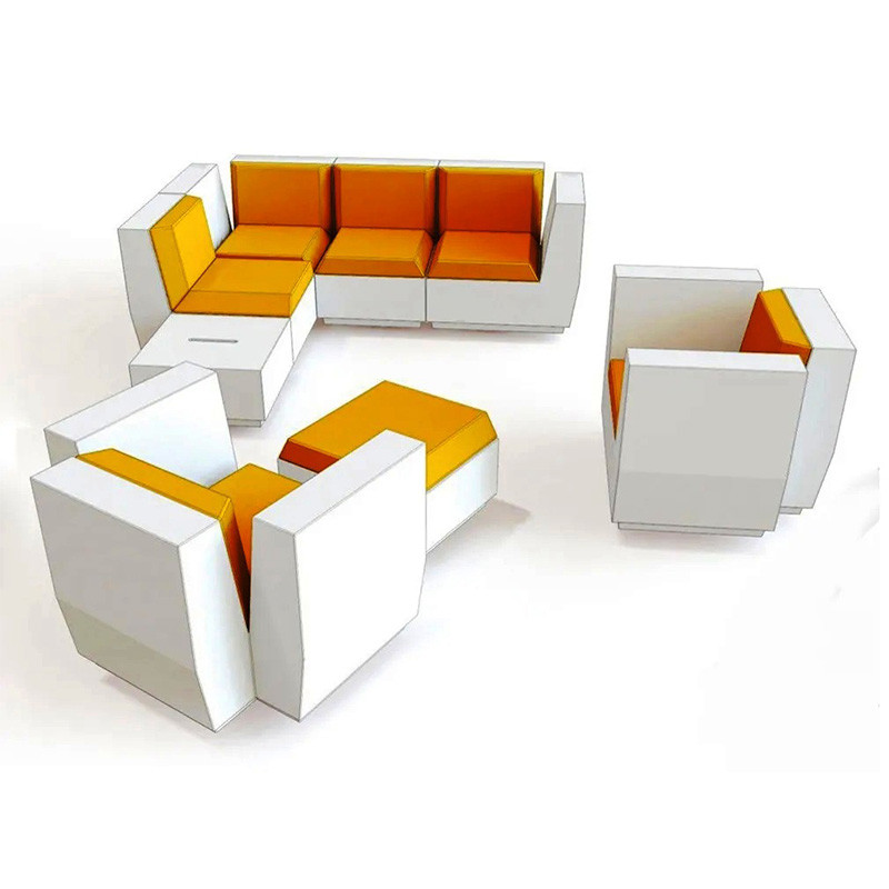 Salon de jardin modulable - BIG CUT - Plust