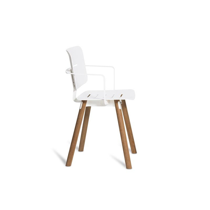 Fauteuil de repas - COCO Teck ou Alu - OASIQ