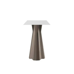 Mange debout - FROZEN - PLUST - Plateau carré HPL blanc