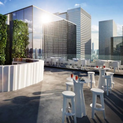 Mange debout  FROZEN pour terrasse de restaurant ou hôtel