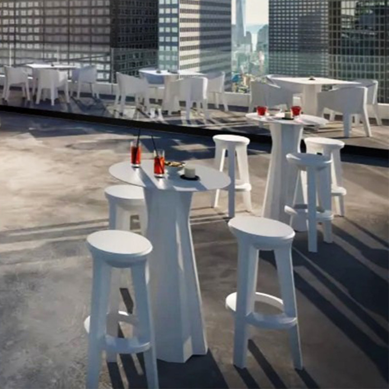 Ensemble table haute et tabouret - FROZEN - PLUST