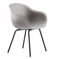 Fauteuil design avec pieds metalliques_creta_V7_gambe_nero