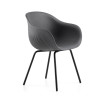 Fauteuil design avec pieds metalliques_S4nero_high