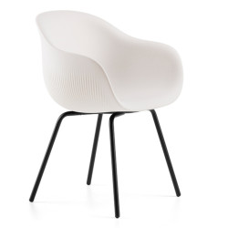 Fauteuil design avec pieds metalliques_U1nero_high