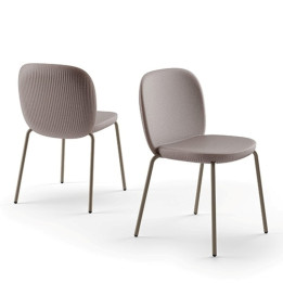 Chaise empilable avec pieds métalliques_creta_V7_gambe_argilla