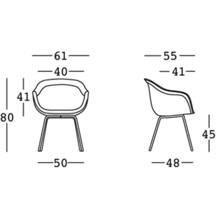 fauteuil-plust-collection-fade dimensions