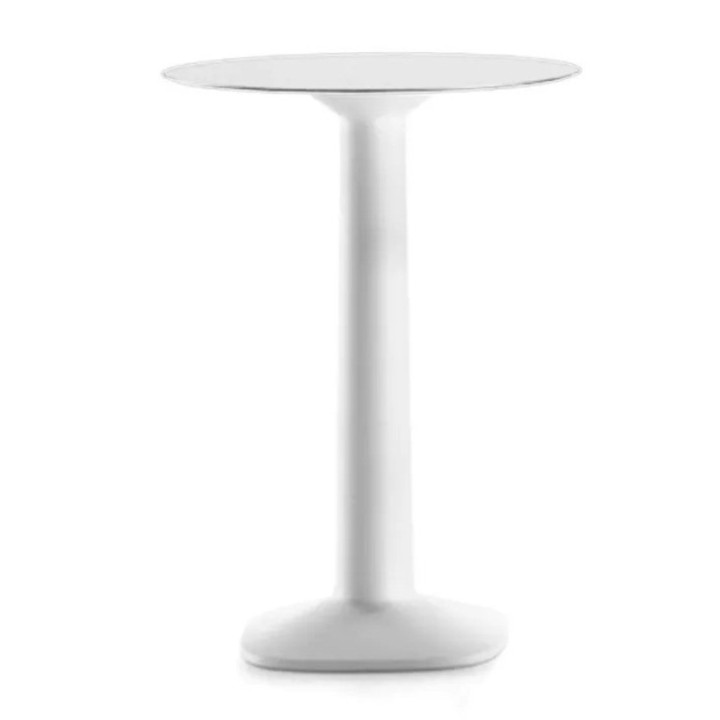 Table haute - TOOL - plust plateau blanc