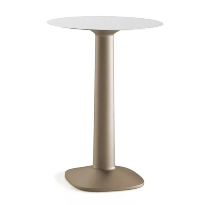 Table haute - TOOL - plust plateau blanc