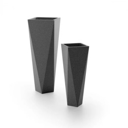 Vase d'intérieur et d'extérieur - DIAMOND - plust Granite_S4