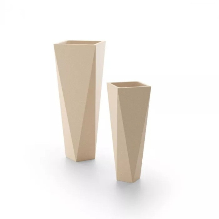 Vase d'intérieur et d'extérieur - DIAMOND - plust Pierre_U4