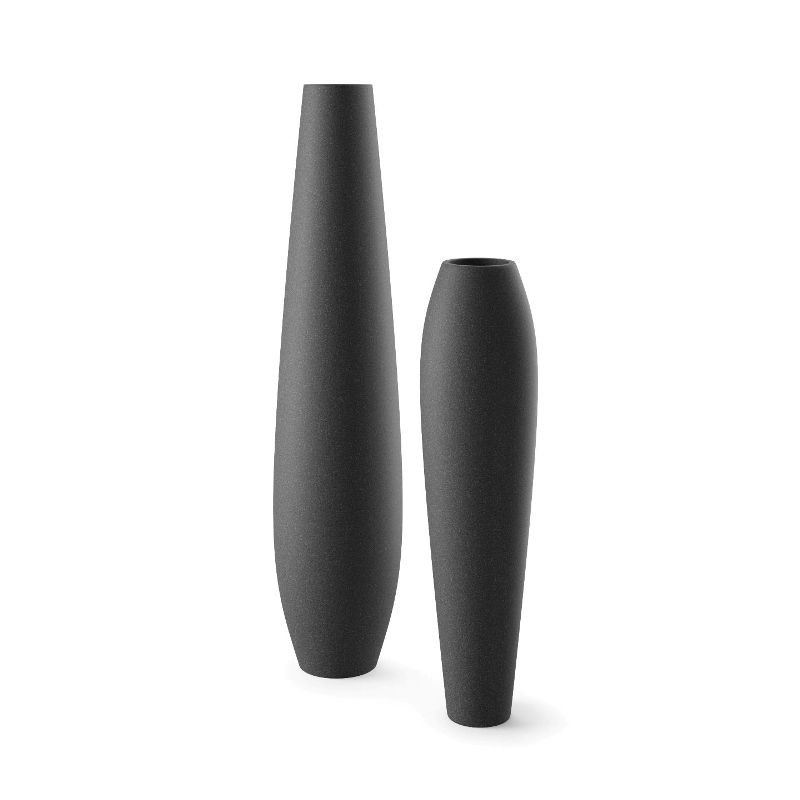 Vase géant avec double paroie - NICOLE - plust Granite_S4