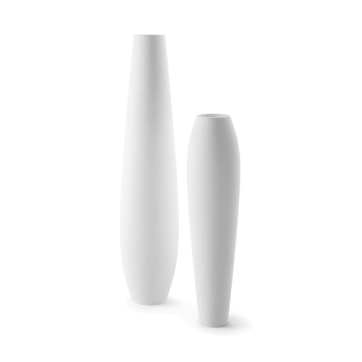 Vase géant avec double paroie - NICOLE - Blanc_C2
