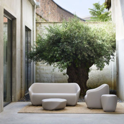 Canapé de jardin - REBORN - slide en terrasse