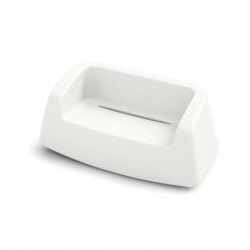 Canapé de jardin - SUGAR - LYXO LYXO couleurs-Blanc perle