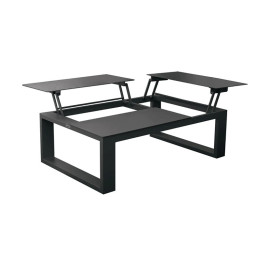Table basse modulable en aluminium avec 3 plateaux - FERMO - TRESI-CAAS940ST3CC
