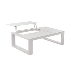 Table basse modulable en aluminium avec 3 plateaux - FERMO - TRESI-CAAS940ST3WH