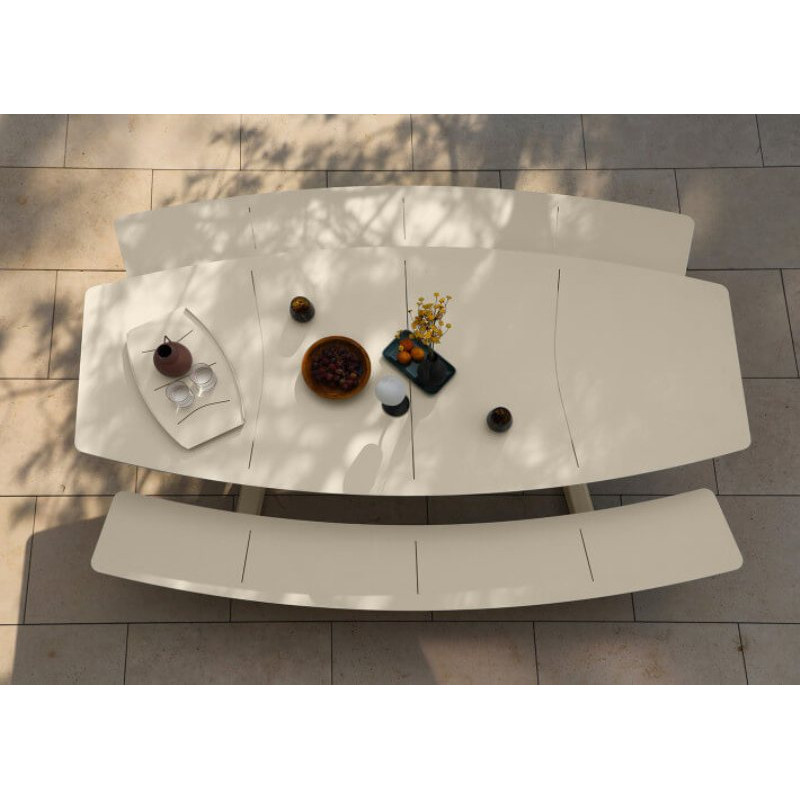 Table de jardin 8 places élégante et convivial d'extérieure - CLASS - TRESI