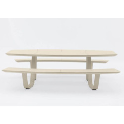 Table de jardin 8 places élégante et convivial d'extérieure - CLASS - TRESI