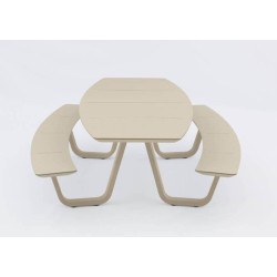 Table de jardin 8 places élégante et convivial d'extérieure - CLASS - TRESI