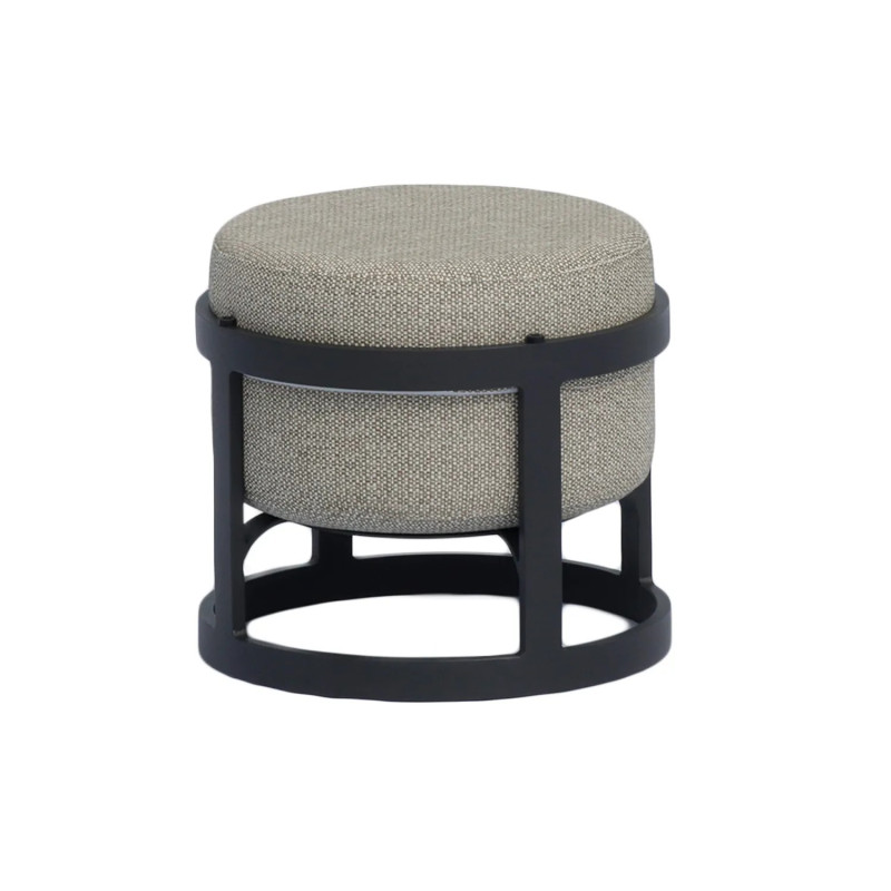 Tabouret d’extérieur design empilable aluminium et oléfine - TOTEM - TRESI