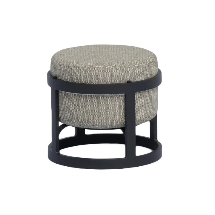 Tabouret d’extérieur design empilable aluminium et oléfine - TOTEM - TRESI