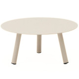 Table basse ronde en aluminium minimaliste et résistant - BAHIA - TRESI