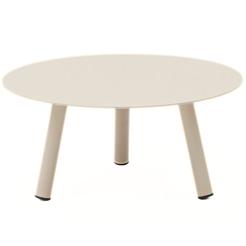 Table basse ronde en aluminium minimaliste et résistant - BAHIA - TRESI