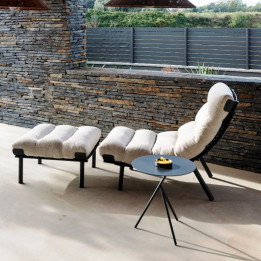 Fauteuil relax avec ou sans repose-pieds confortable et élégant - BOIRA - TRESI