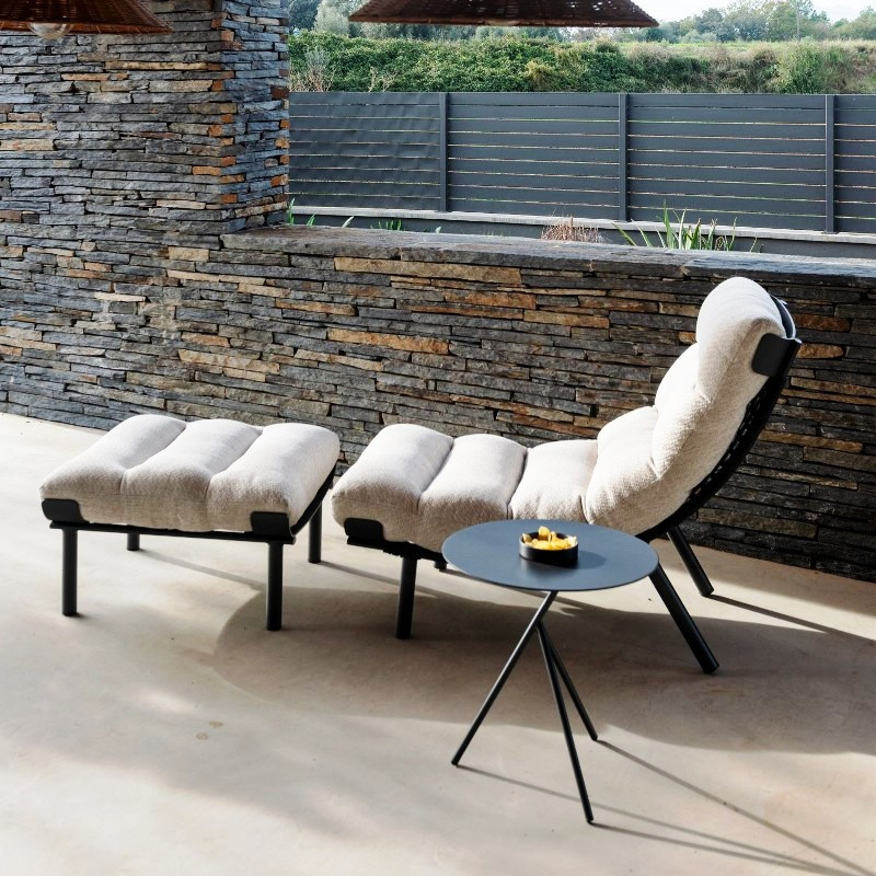 Fauteuil relax avec ou sans repose-pieds confortable et élégant - BOIRA - TRESI