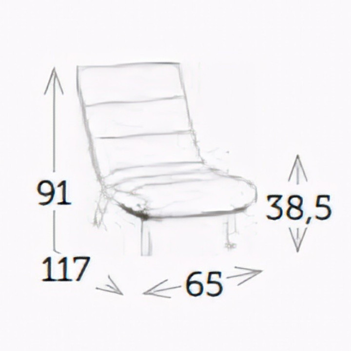 Fauteuil relax avec ou sans repose-pieds confortable et élégant - BOIRA - TRESI
