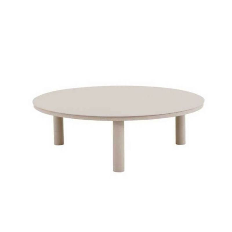 Table basse en aluminium beige polyvalente au style intemporel - ORION - TRESI