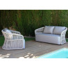 Canapé de jardin contemporain en corde - MITO - TRESI