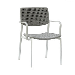 Fauteuil de jardin empilable confortable et gain de place - KAKAO - TRESI
