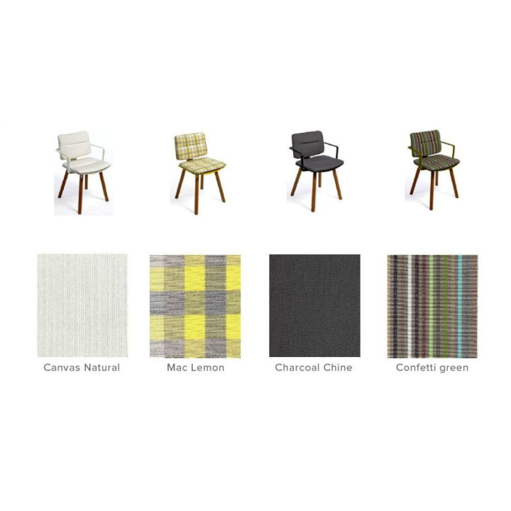 Fauteuil de repas - COCO Teck ou Alu - OASIQ