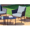Fauteuil de jardin en aluminium et corde - RIO - TRESI