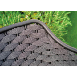 Fauteuil de jardin en aluminium et corde - RIO - TRESI