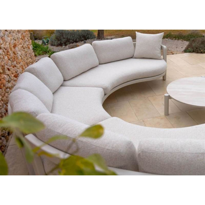 Canapé de jardin XXL avec coussins - RIVA - TRESI