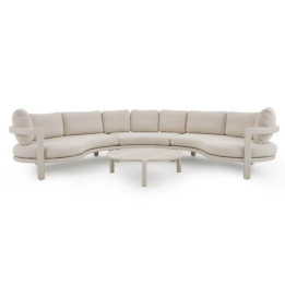 Canapé de jardin XXL avec coussins - RIVA - TRESI
