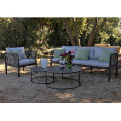 Fauteuil de jardin en corde - HESTIA - TRESI