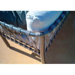 Fauteuil de jardin en corde - HESTIA - TRESI