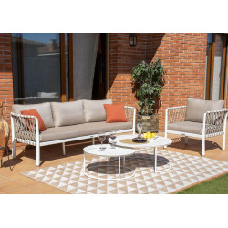 Fauteuil de jardin en corde - HESTIA - TRESI