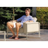 Fauteuil de jardin extérieur confortable - REST - TRESI