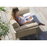 Fauteuil de jardin extérieur confortable - REST - TRESI