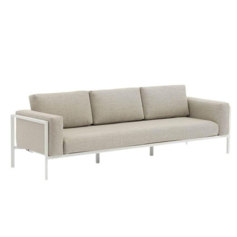 Canapé de jardin 3 places spacieux pour détente extérieure - REST - TRESI