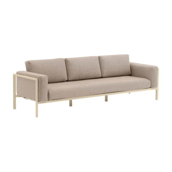 Canapé de jardin 3 places spacieux pour détente extérieure - REST - TRESI