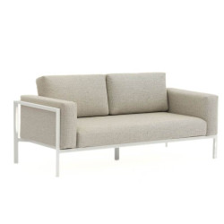 Canapé de jardin 2 places confortable pour terrasse élégante - REST - TRESI